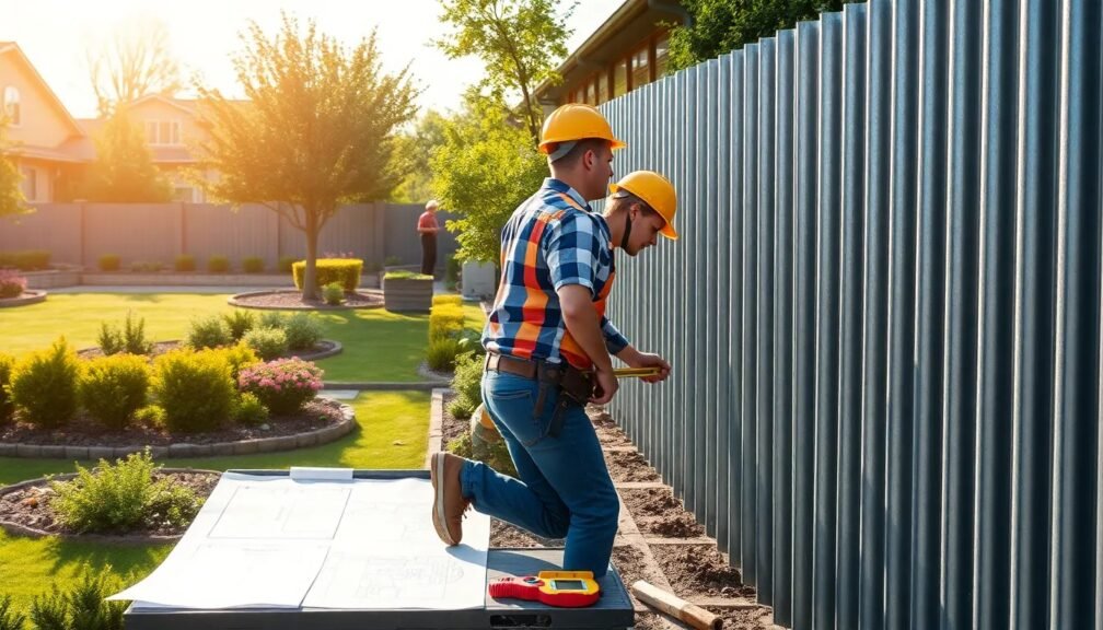 Metal fence installation: 5 Key Steps for Success