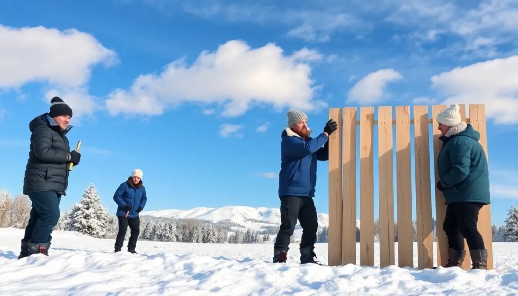 Snow fence installation: Essential Tips for Success